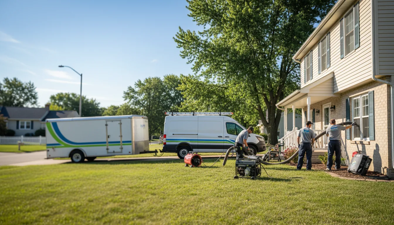 Flooded Basement Restoration And Cleanup With Repair in Anthony, KS near me
